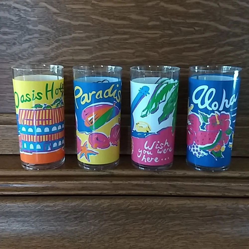 Hi-Ball Acrylic Glasses
